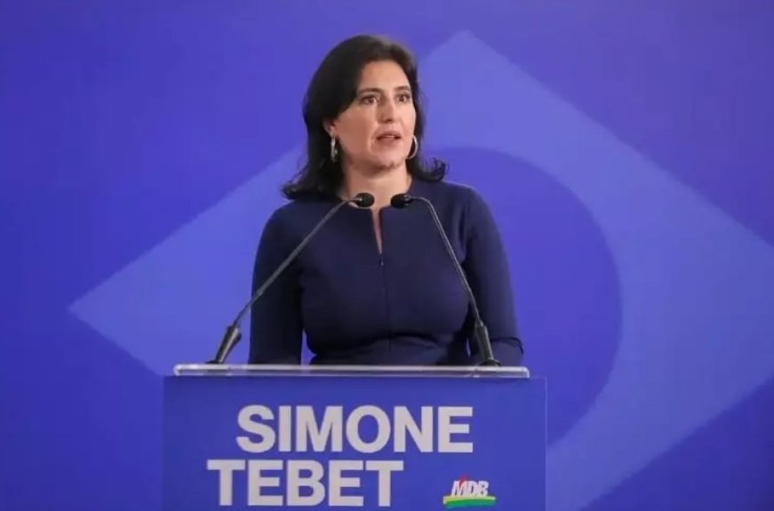Convenção do MDB oficializa Simone Tebet como candidata à Presidência