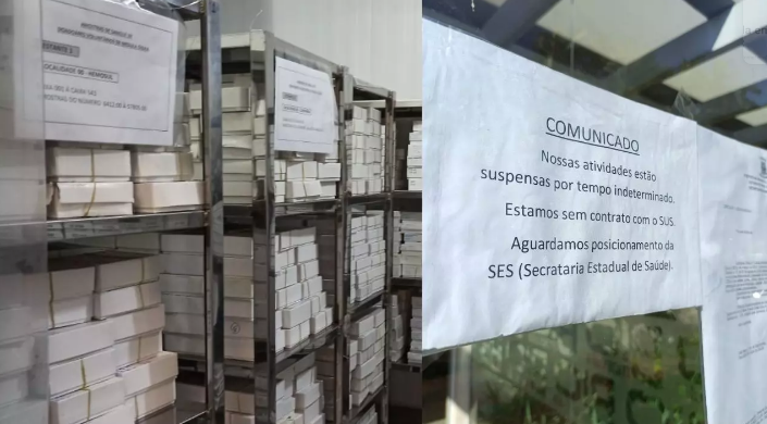 Sem contrato e parado há 3 semanas, laboratório que faz exame para transplantes em MS esta à venda