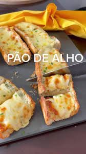 Receita de pão de alho viral do Tiktok