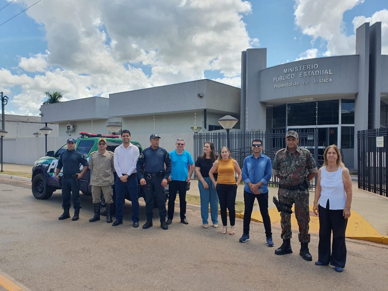 PMA de Bela Vista recebe viatura reformada pelo Conselho de Segurança da cidade