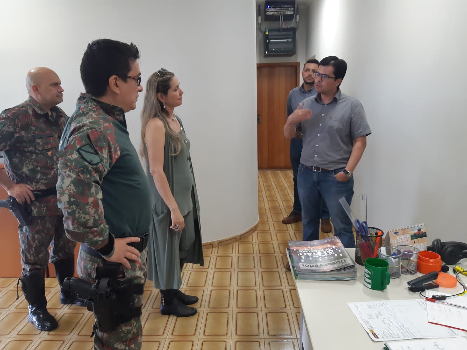 PMA de Aparecida do Taboado e MPE de Paranaíba realizam visita técnica a usina sucroenergética objetivando a verificação da gestão ambiental preventiva da empresa