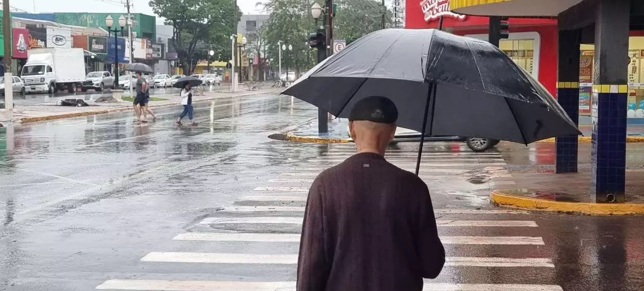 Meteorologia renova alerta de chuvas intensas e prevê temporal e ventania para MS