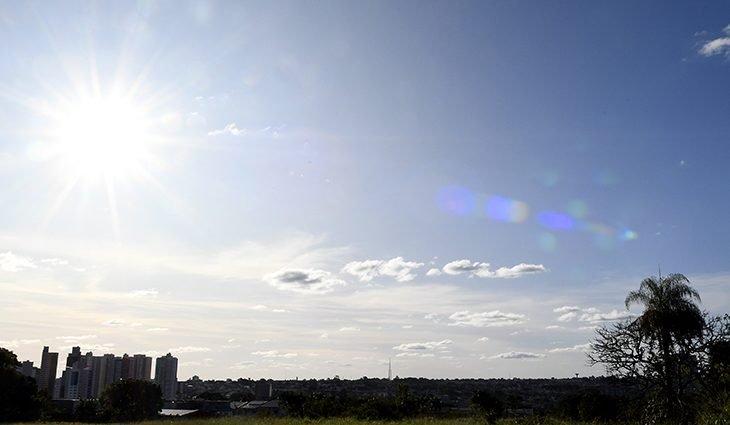 Sexta-feira tem previsão de tempo instável com sol e pancadas de chuva