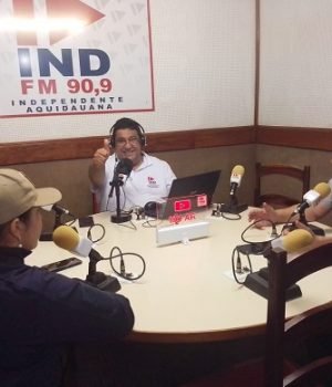 Diretor e Agente de Trânsito de Aquidauana participam do programa “A Hora da Verdade” na IND FM 90,9 MHZ