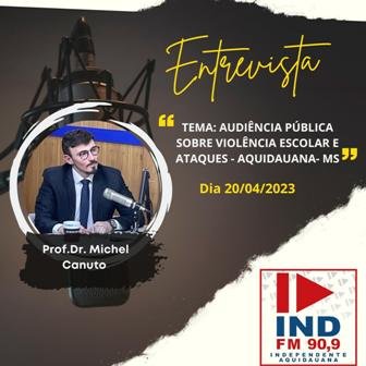 AUDIÊNCIA PÚBLICA EM AQUIDAUANA NESTE DIA 20 DE ABRIL DE 2023 – 19:00(MS)