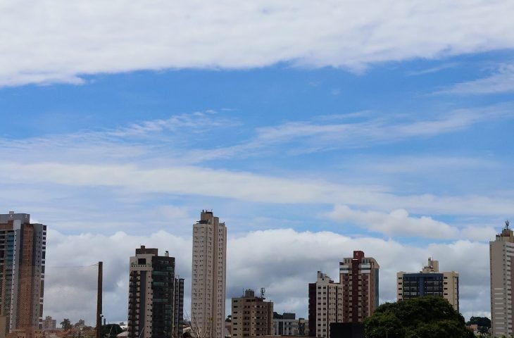 Sábado tem previsão de chuvas isoladas e tempo ensolarado no MS