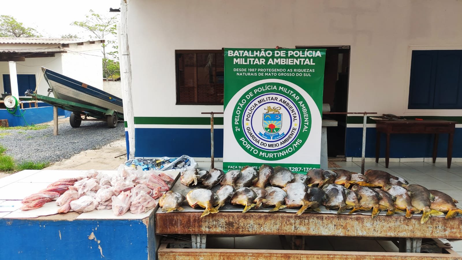 PMA de Porto Murtinho autua homem por pesca ilegal
