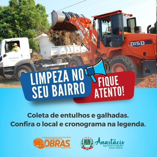 Nesta segunda-feira (16) começa o mutirão de limpeza no bairro Vila Maior