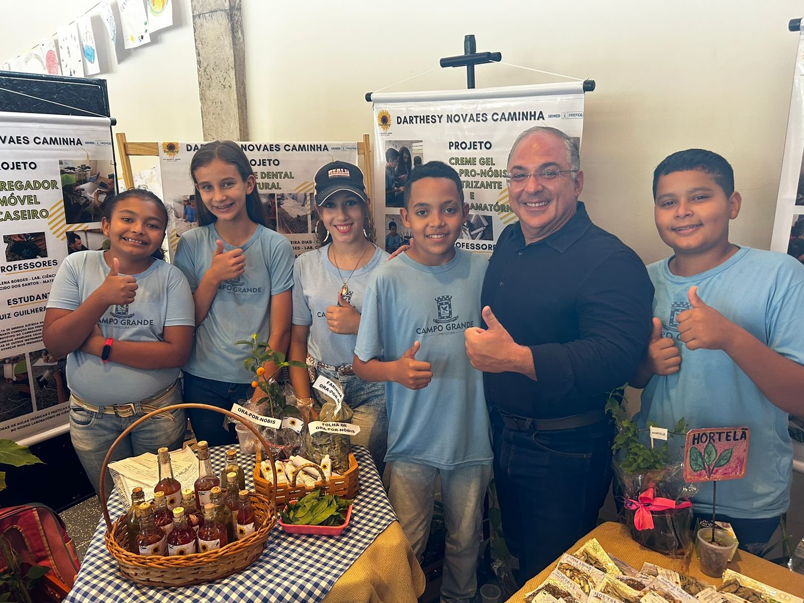 Alunos de escolas rurais de Campo Grande dão show de empreendedorismo na VII Expocampo