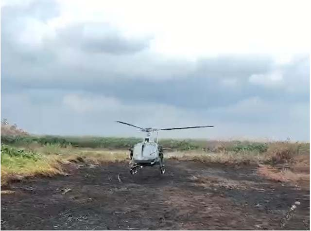 PMA de Miranda em conjunto com GPA realizou monitoramento aéreo das áreas afetadas pelos incêndios florestais