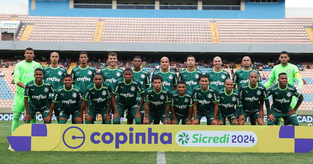 Palmeiras goleia mais uma vez e se classifica na copinha