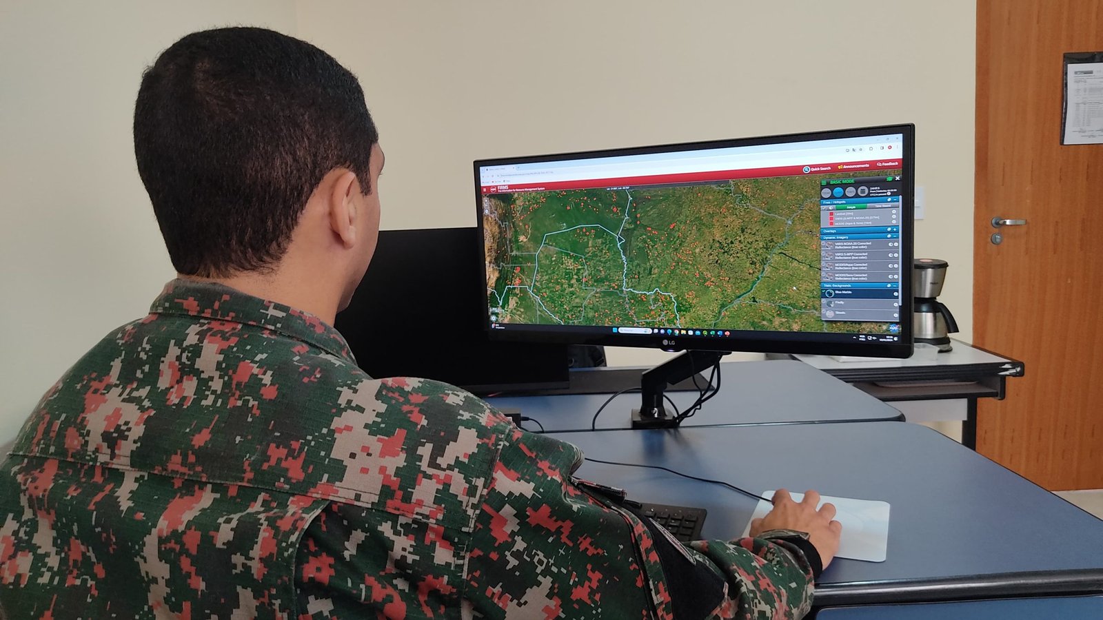 1º Batalhão de Polícia Militar Ambiental monitora focos de queimada no Pantanal