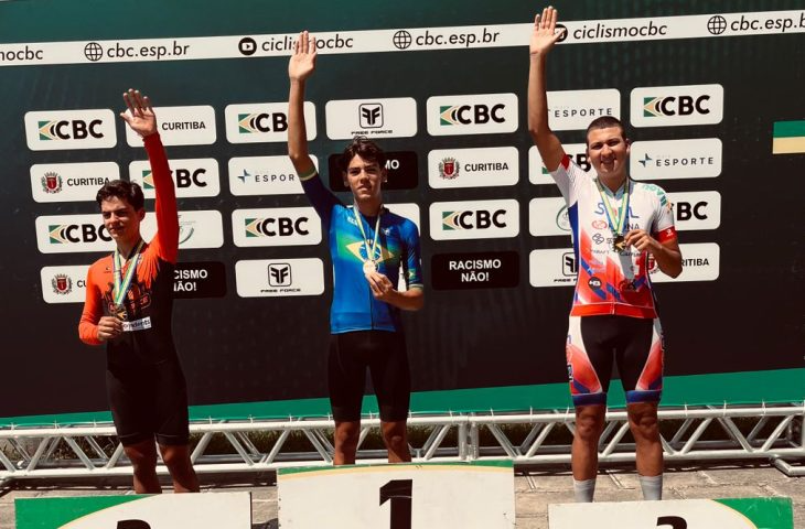 Beneficiário do Bolsa Atleta garante pódio no Campeonato Brasileiro de Ciclismo