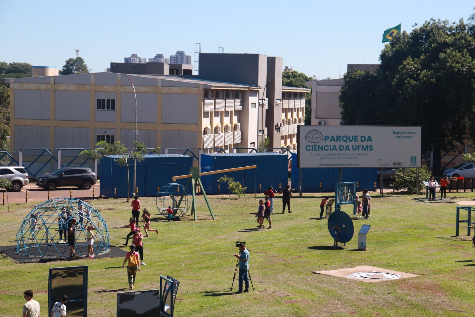 Universidade promove atividades para as famílias no sábado