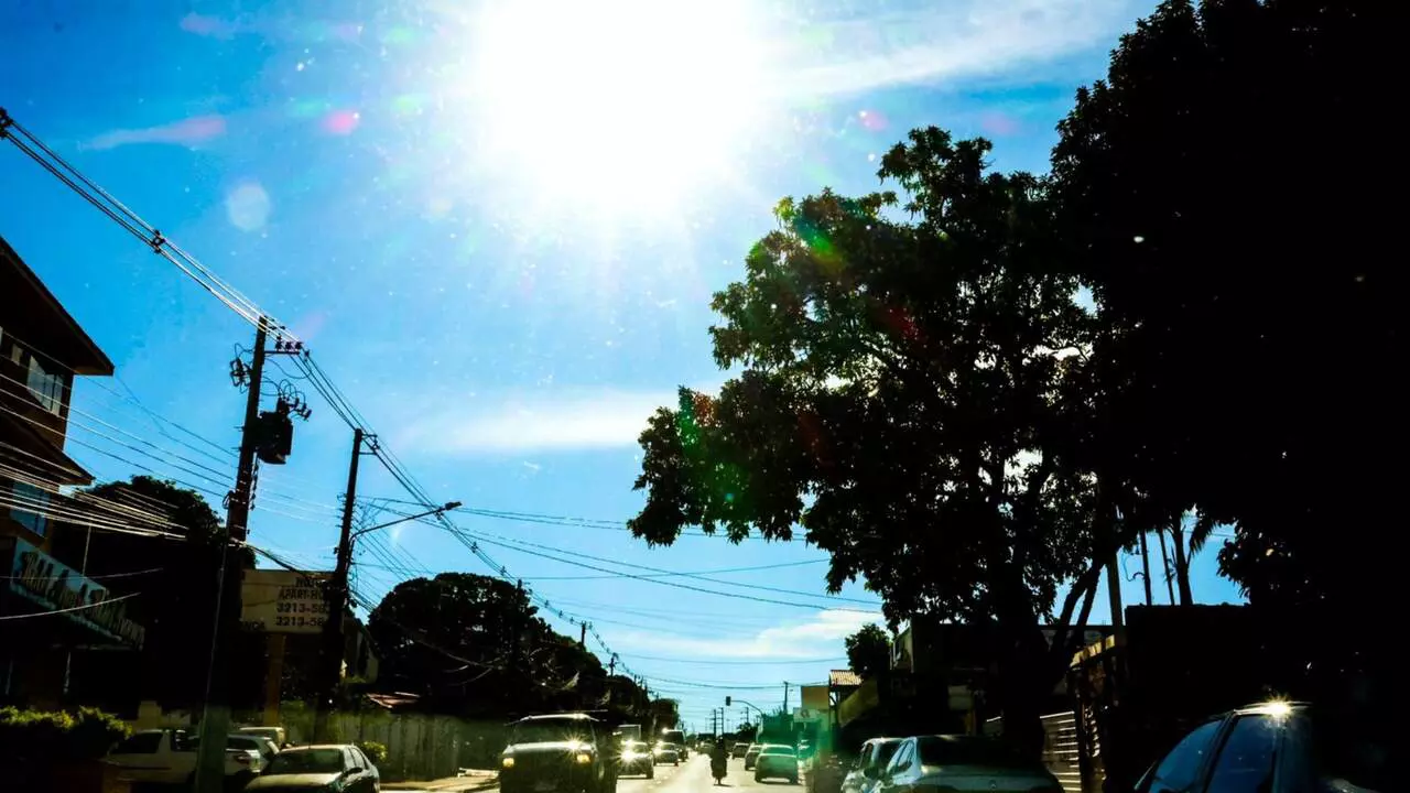 PREVISÃO DO TEMPO: segunda-feira (10) de tempo ensolarado no Centro-Oeste
