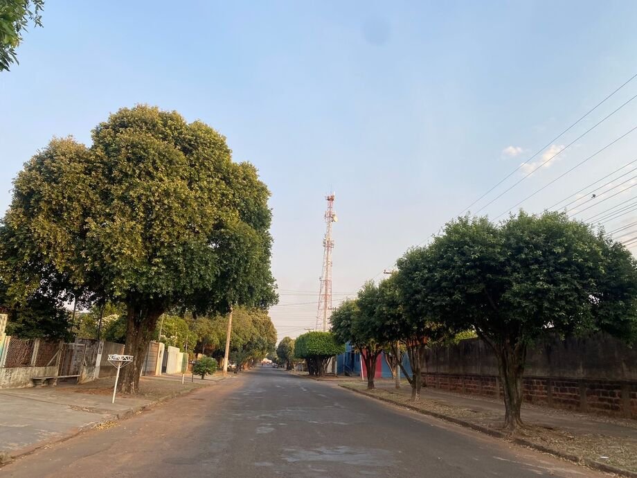 Máxima é de 27ºC e alerta de baixa umidade do ar em Aquidauana