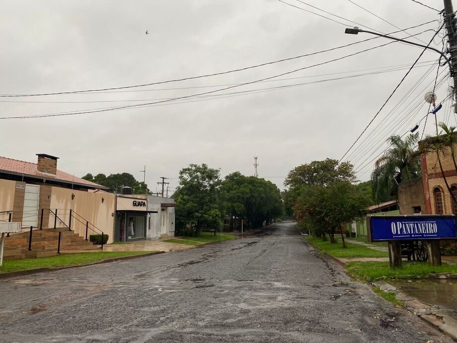 Sábado amanhece com chuvas em Aquidauana e máxima deve ser de 31ºC